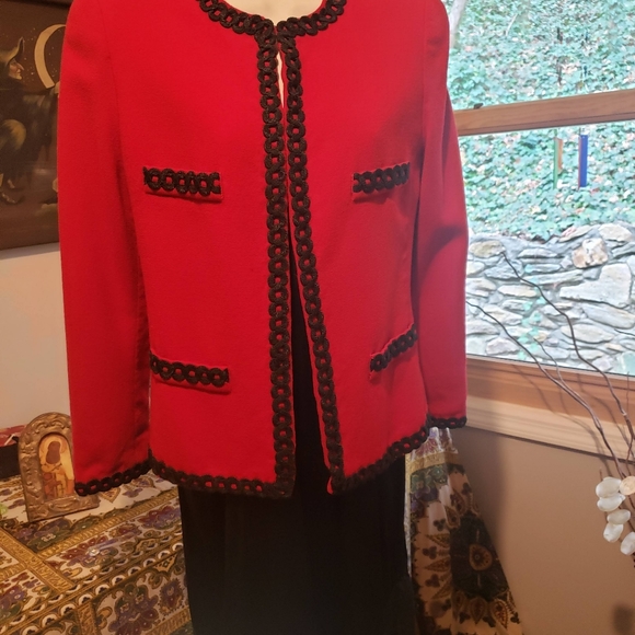 Vintage Lilli Ann Boiled wool and Mohair jacket size 8 - Picture 9 of 10